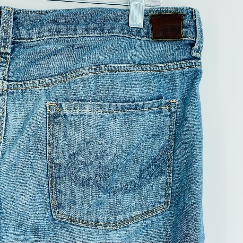 X2 Denim Boot Cut Jeans Womens 10 31 Blue Relaxed Fit Medium Wash Mid Rise - Picture 3 of 13